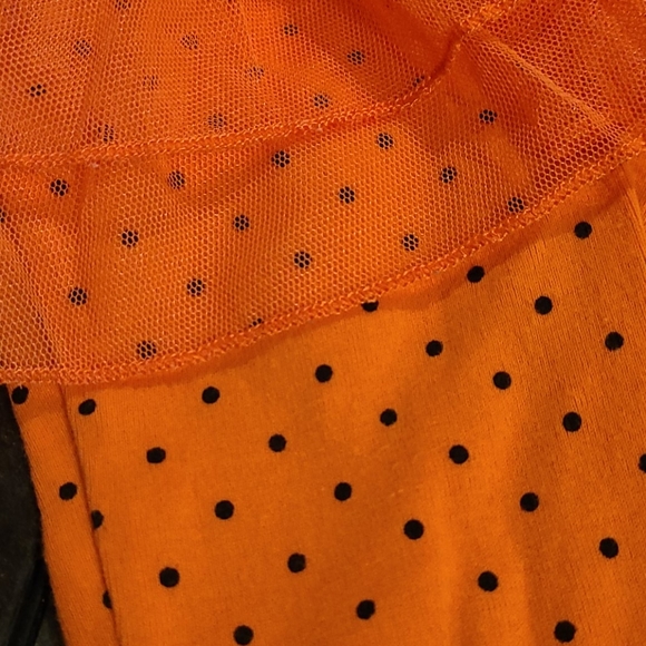 Girls 5 pc lot: sleeper, tops, pants, 3 mo, halloween - Picture 5 of 11